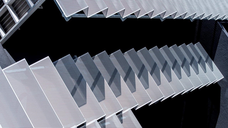 Our perforated panels are easy to install.